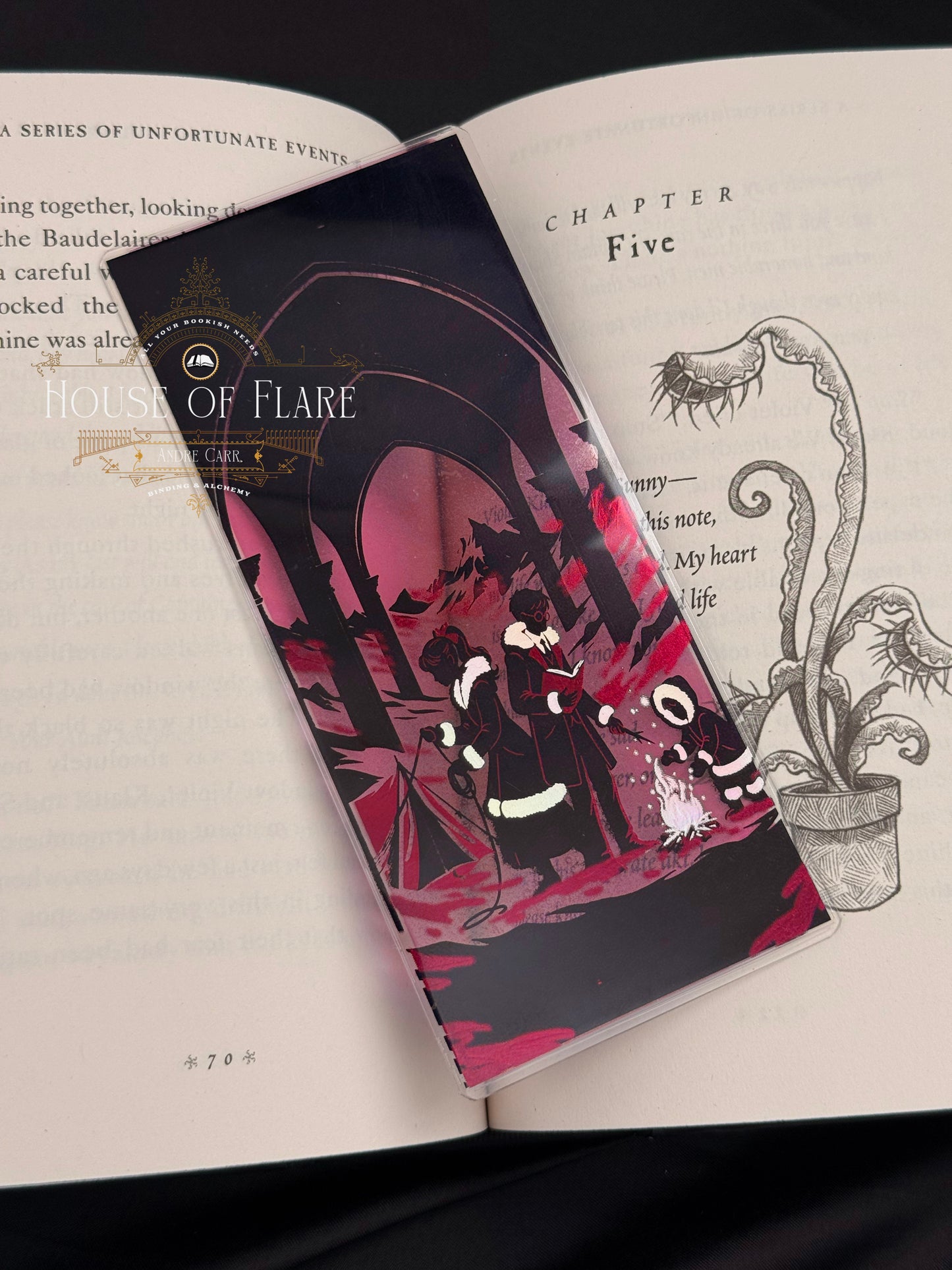The Miserable Orphans | Transparent Bookmarks