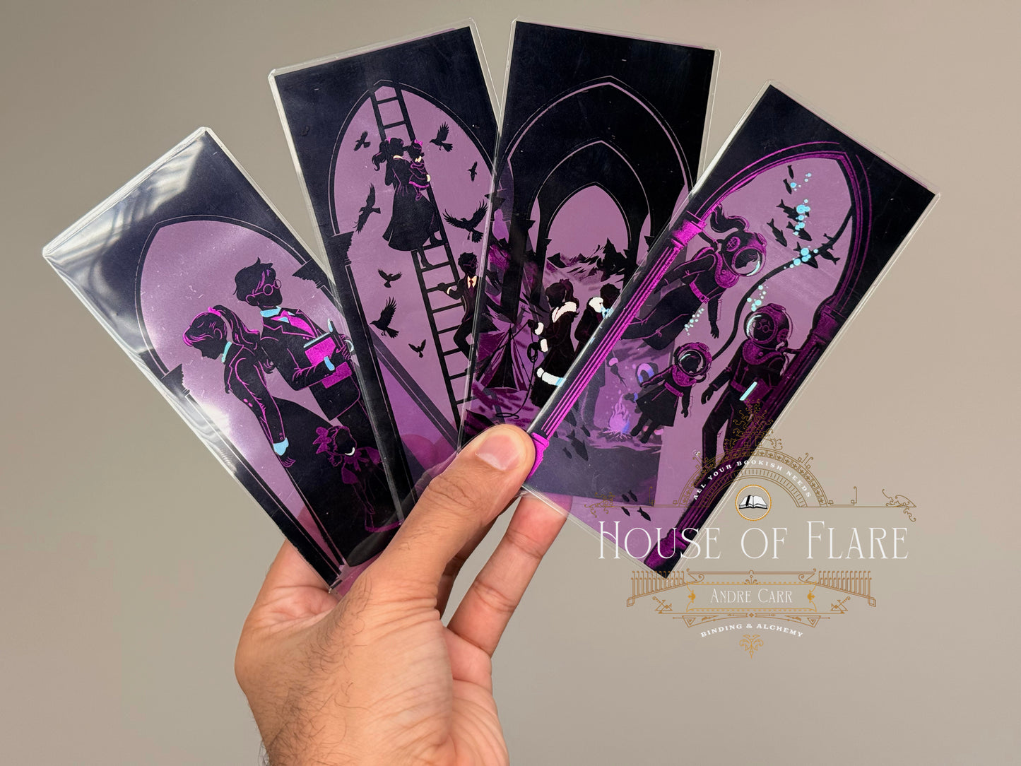 The Miserable Orphans | Transparent Bookmarks