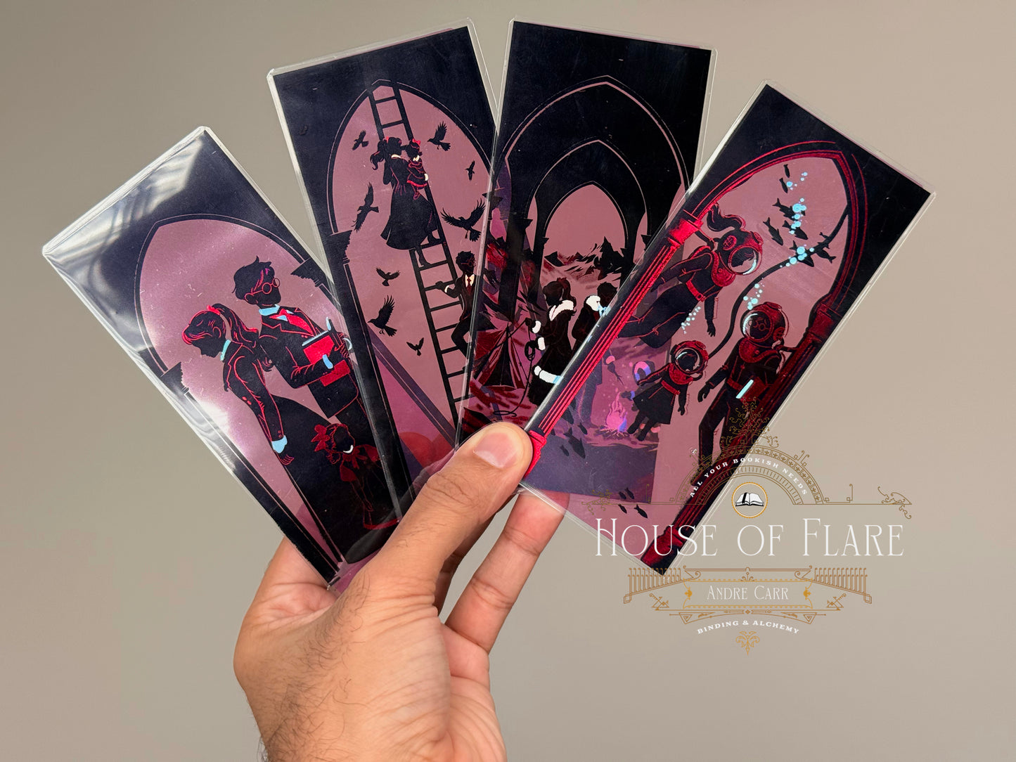 The Miserable Orphans | Transparent Bookmarks