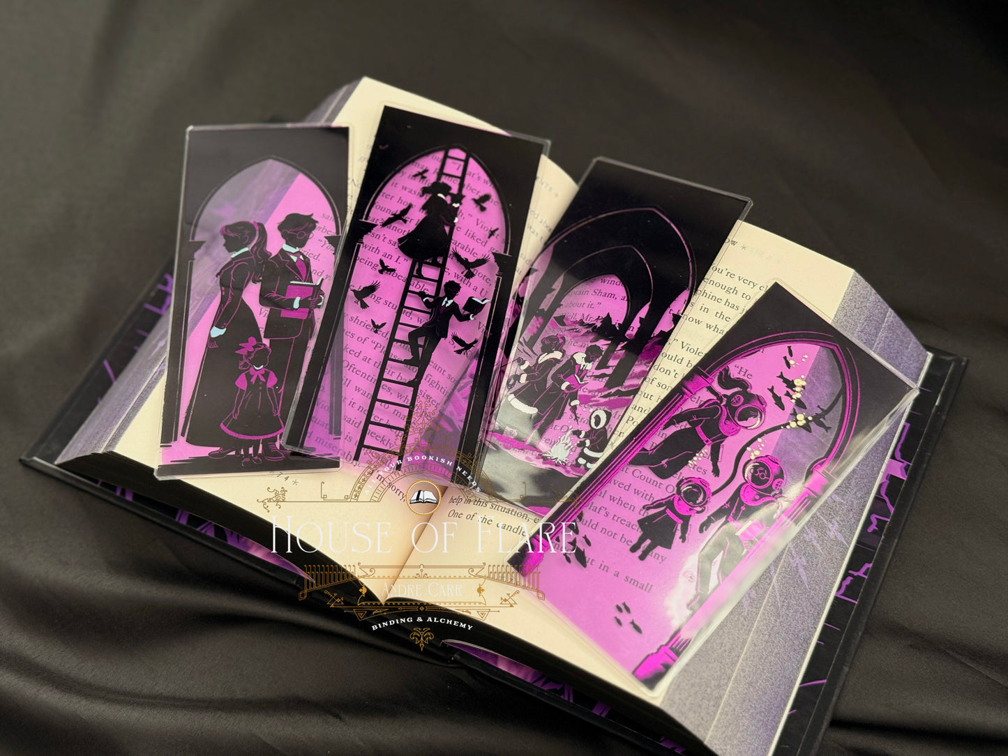 The Miserable Orphans | Transparent Bookmarks