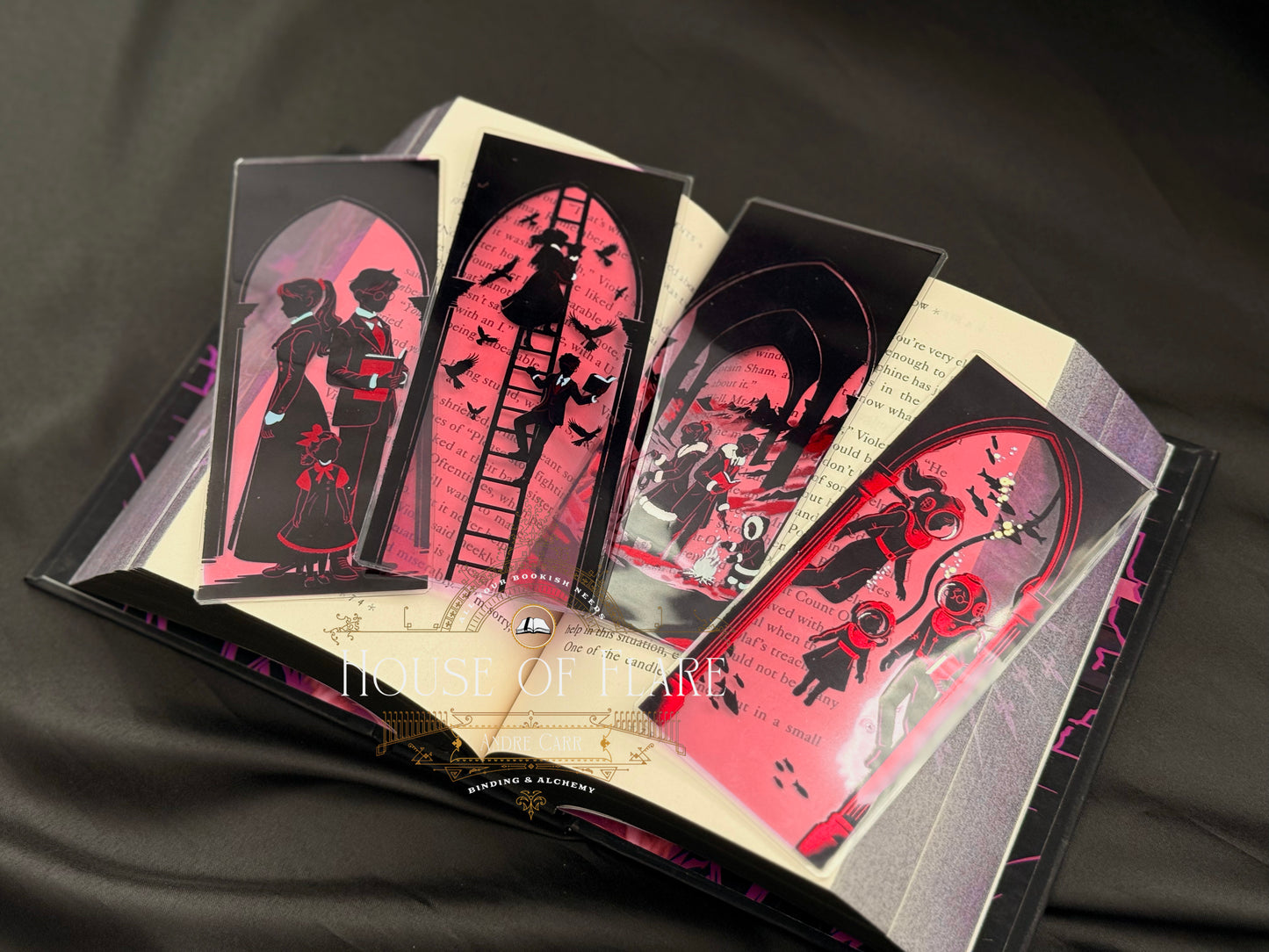 The Miserable Orphans | Transparent Bookmarks