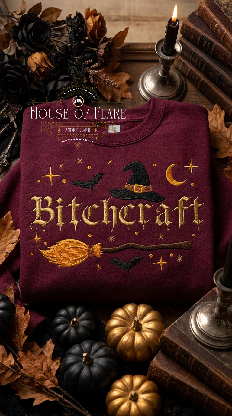 Bitchcraft - Embroidered Unisex Sweater