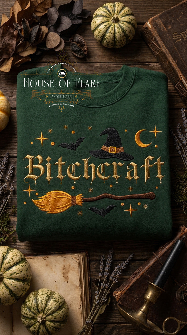 Bitchcraft - Embroidered Unisex Sweater