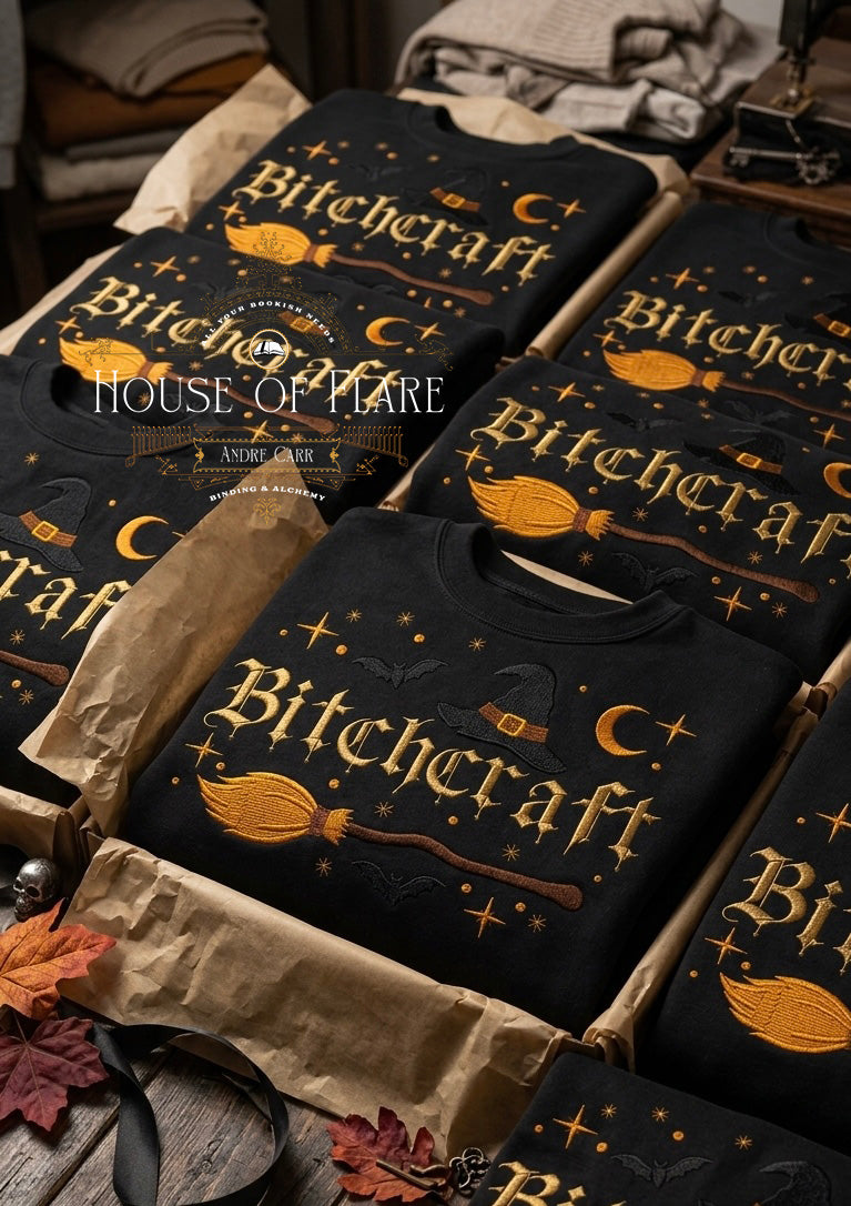 Bitchcraft - Embroidered Unisex Sweater