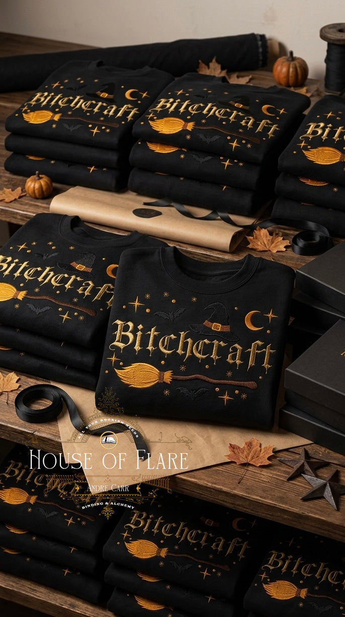 Bitchcraft - Embroidered Unisex Sweater