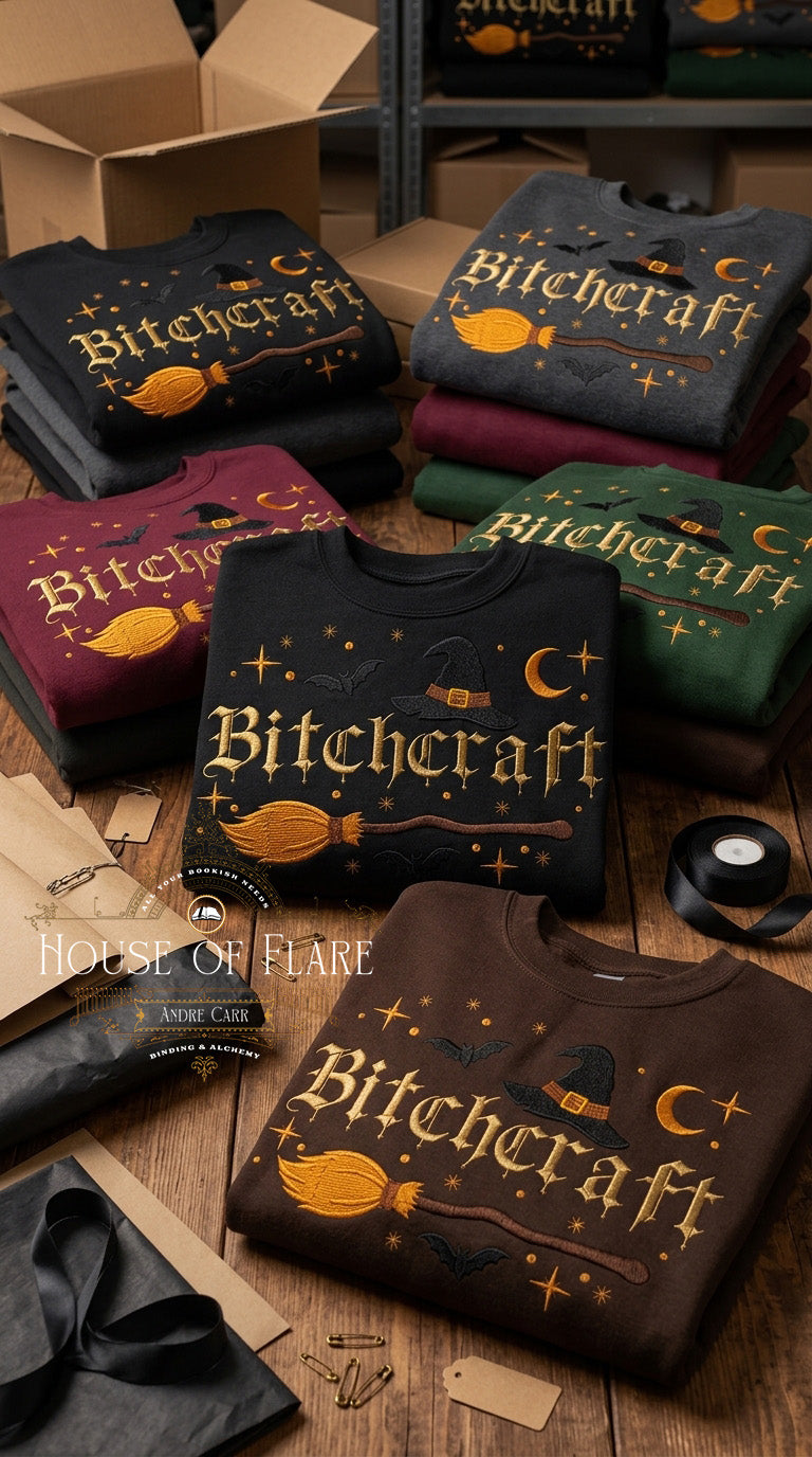 Bitchcraft - Embroidered Unisex Sweater