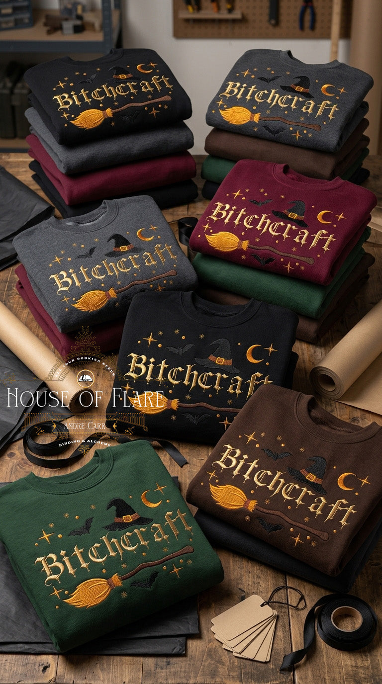 Bitchcraft - Embroidered Unisex Sweater