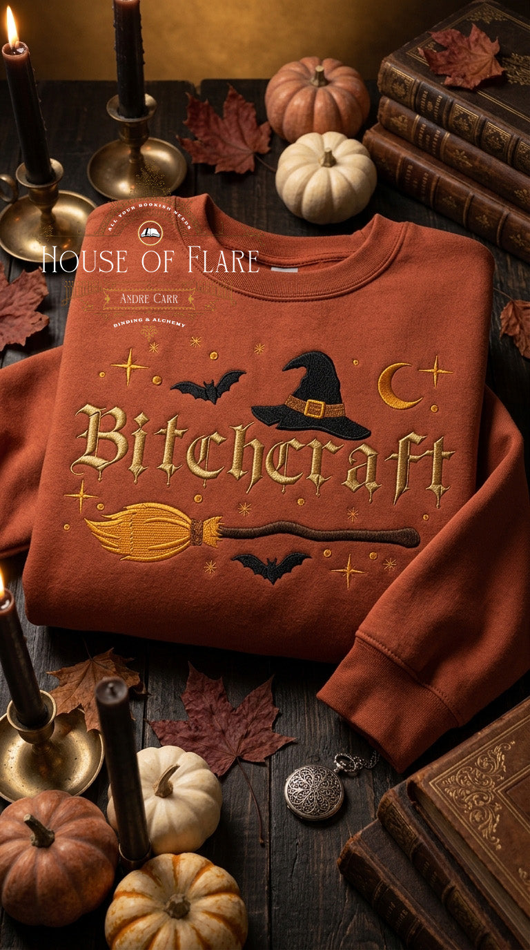 Bitchcraft - Embroidered Unisex Sweater