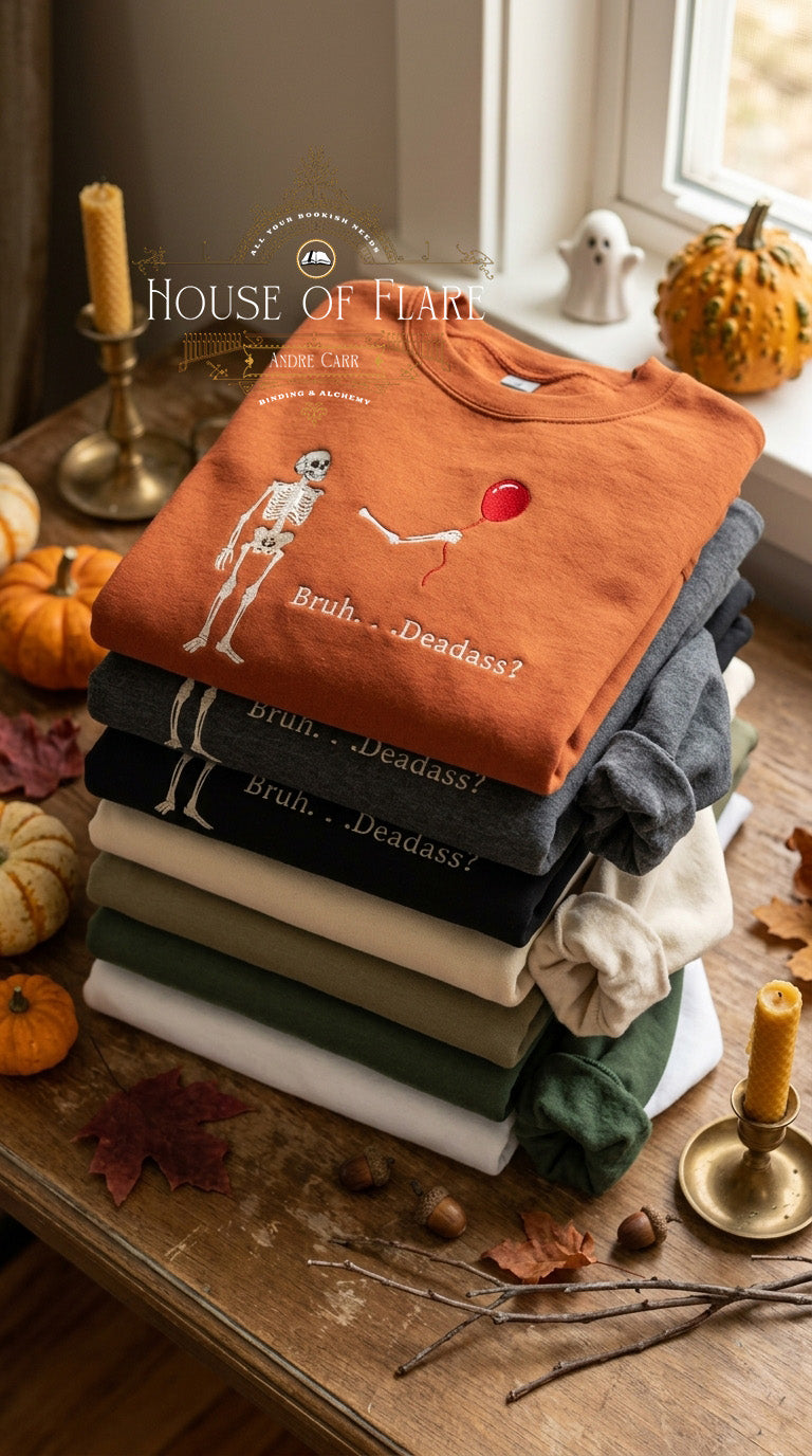 Bruh . . . Deadass? - Embroidered Unisex Sweater