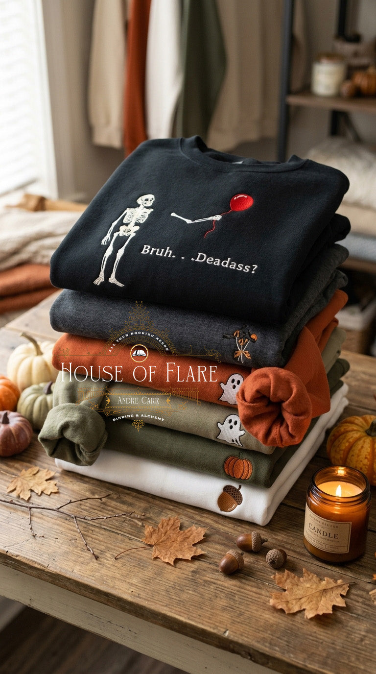 Bruh . . . Deadass? - Embroidered Unisex Sweater