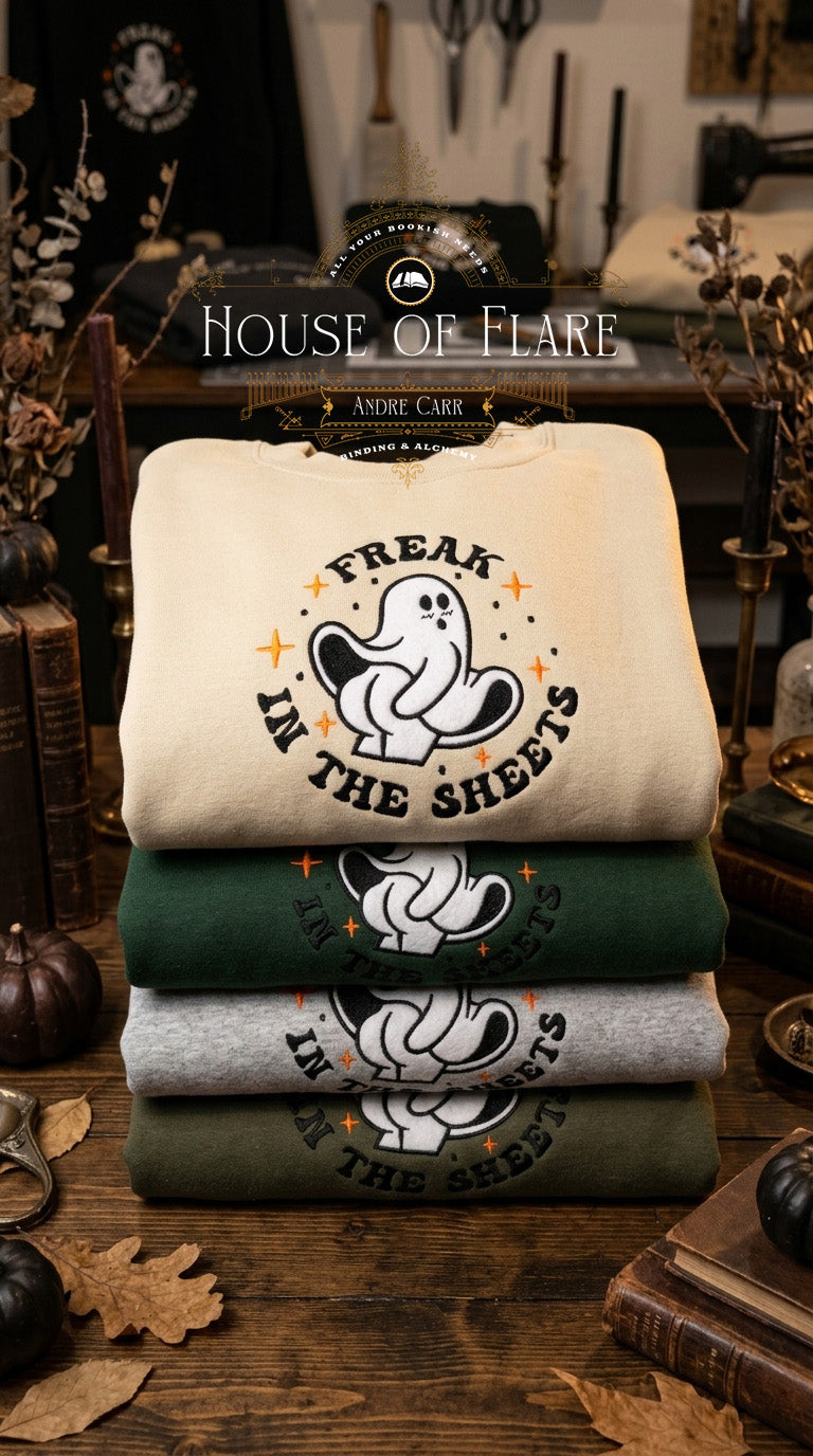 Freak in the Sheets - Embroidered Applique Unisex Sweater