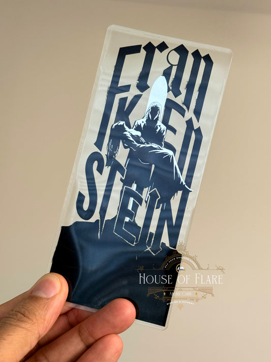 Frankenstein | Distressed Transparent Bookmark