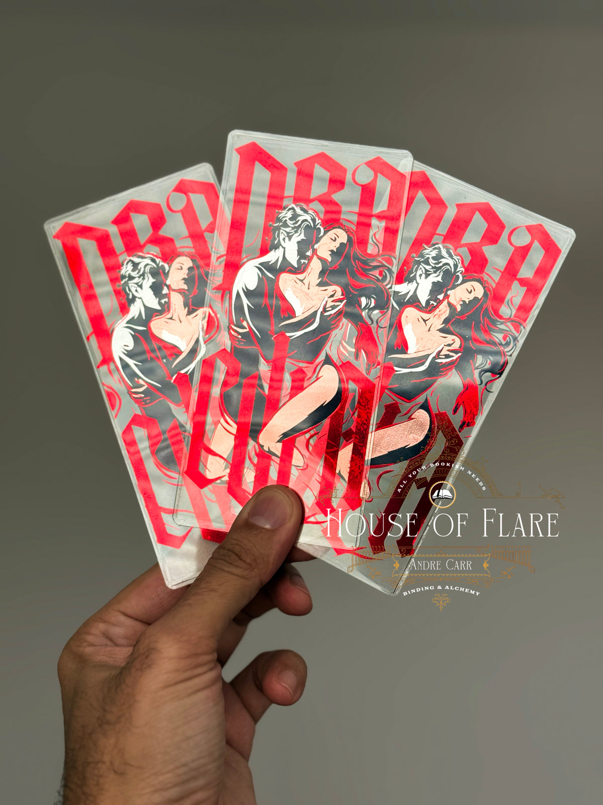 DRACULA | Transparent Bookmark
