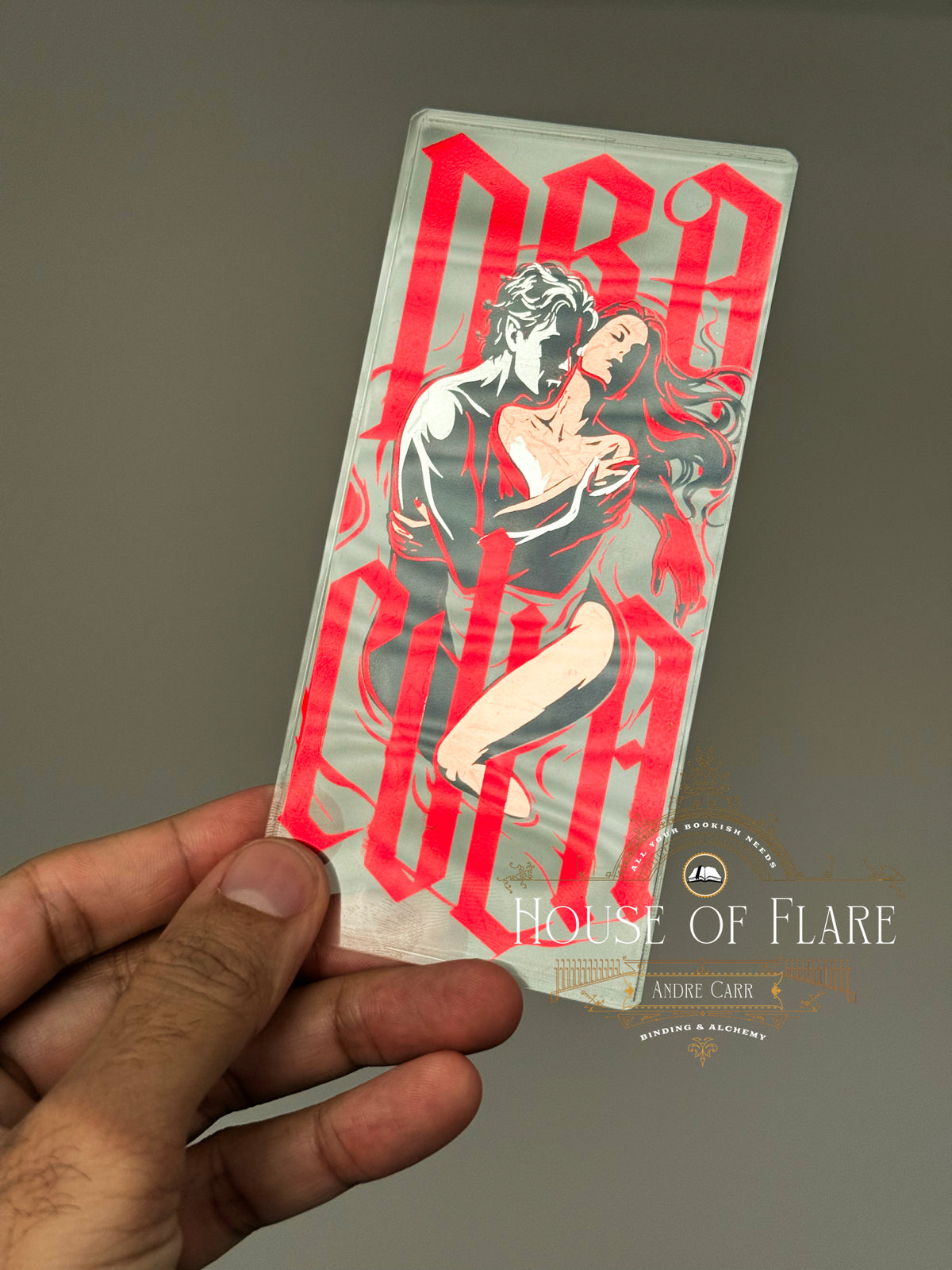 DRACULA | Transparent Bookmark