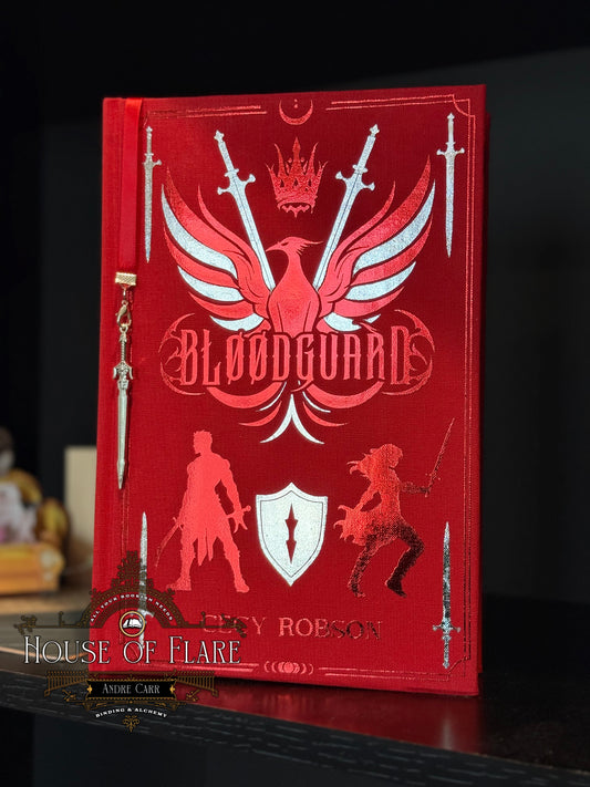 Rebound Bloodguard (BOOK ONLY) by Cecy Robson – Red & Silver Foil Edition
