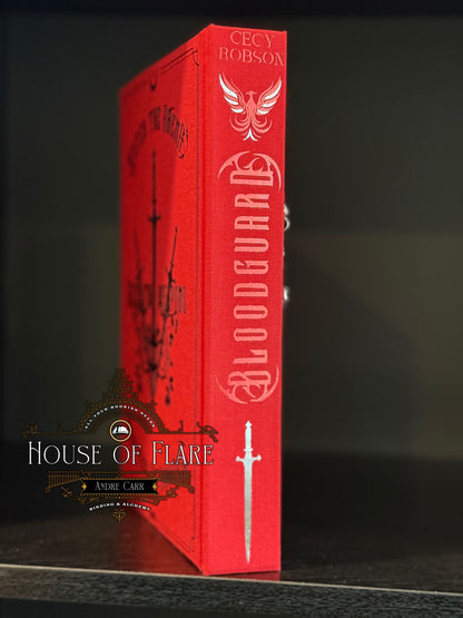 Rebound Bloodguard (WITH SLIPCASE) by Cecy Robson – Red & Silver Foil Edition