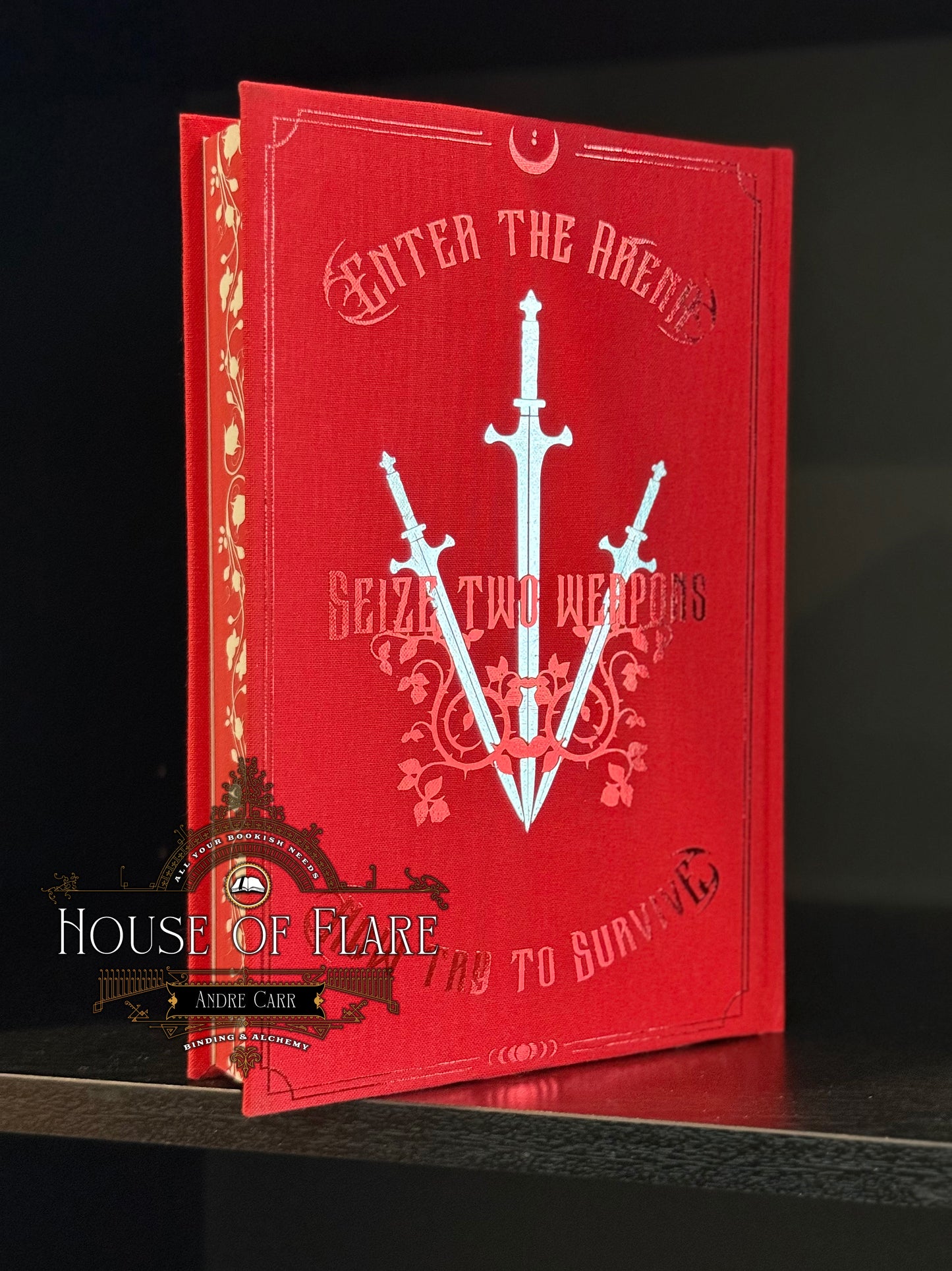 Rebound Bloodguard (WITH SLIPCASE) by Cecy Robson – Red & Silver Foil Edition