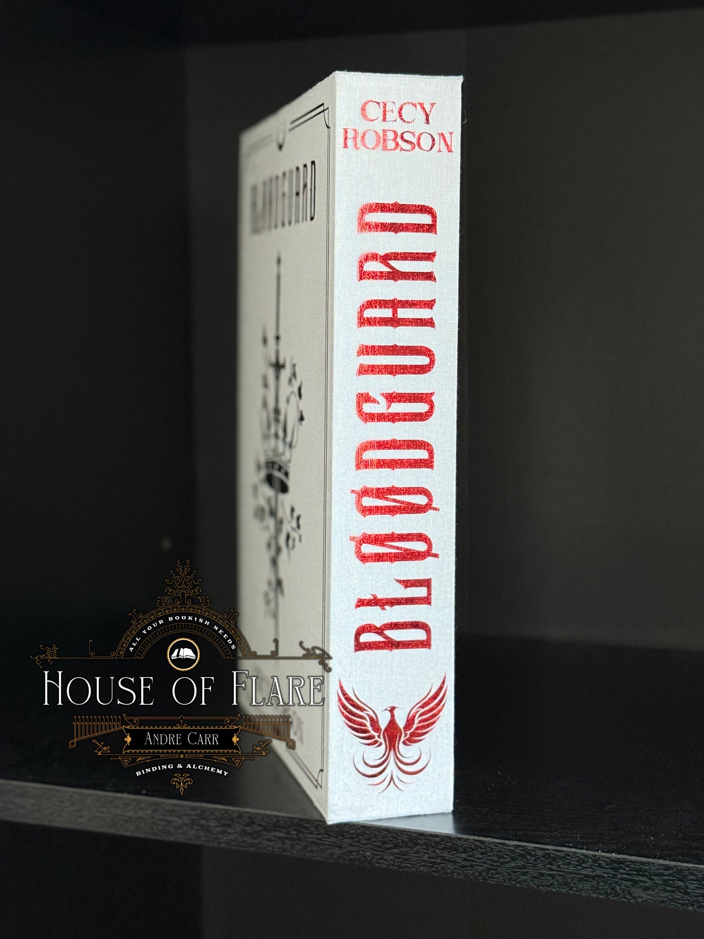 Rebound Bloodguard (WITH SLIPCASE) by Cecy Robson – Red & Silver Foil Edition