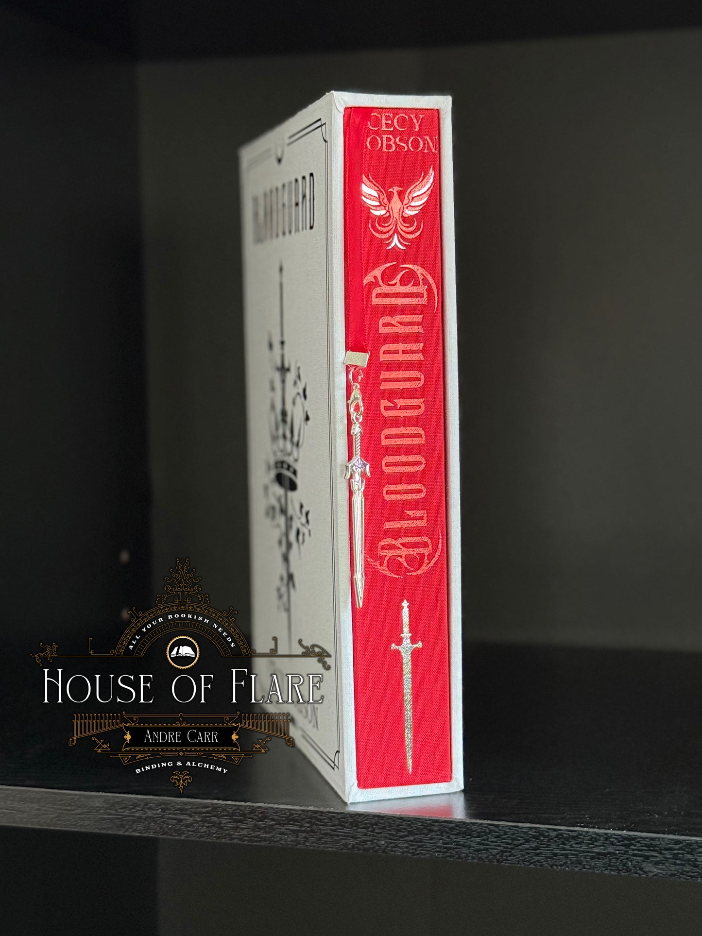 Rebound Bloodguard (WITH SLIPCASE) by Cecy Robson – Red & Silver Foil Edition