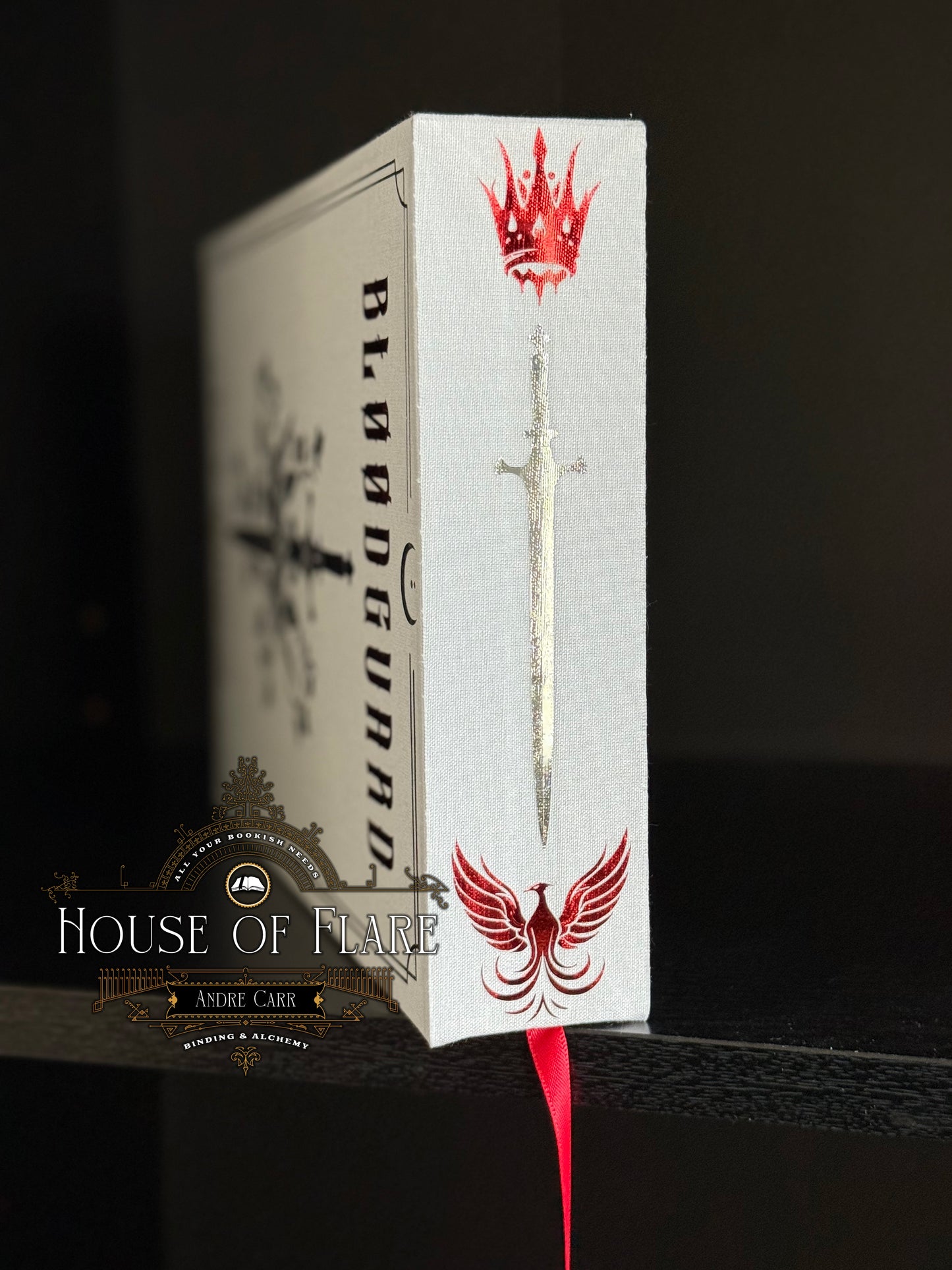 Rebound Bloodguard (WITH SLIPCASE) by Cecy Robson – Red & Silver Foil Edition