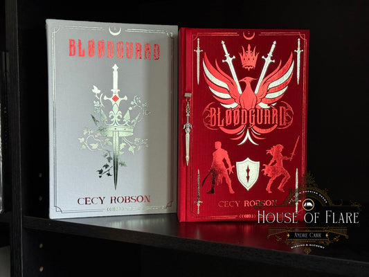 Rebound Bloodguard (WITH SLIPCASE) by Cecy Robson – Red & Silver Foil Edition