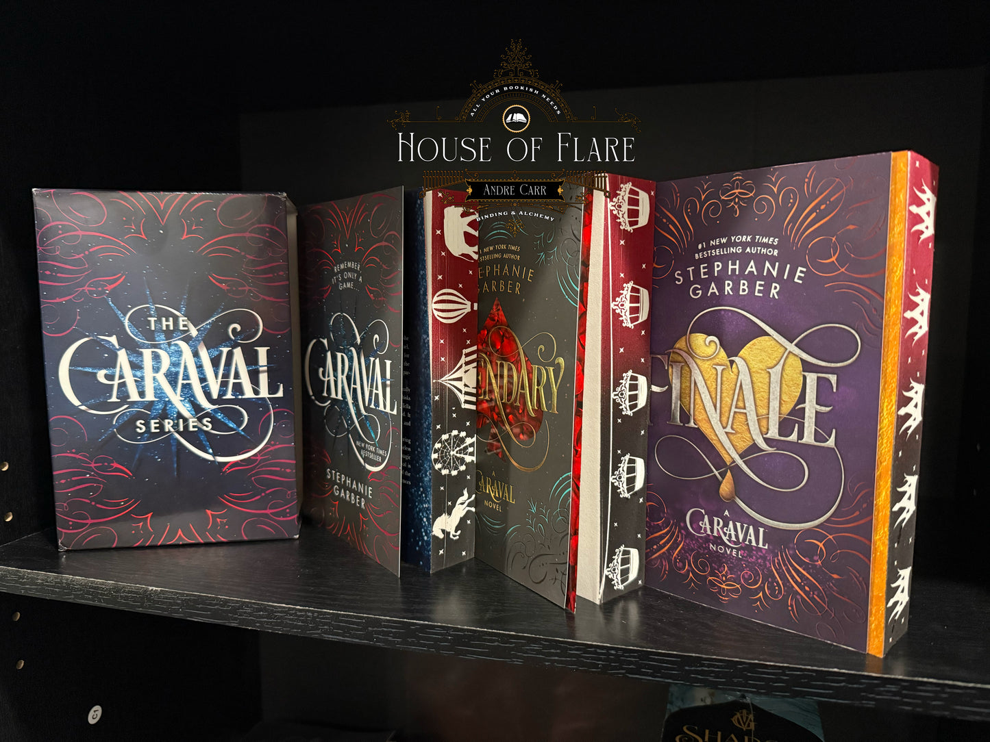 Caraval Series | Sprayed Edges