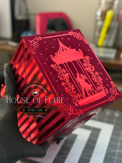 Caraval Series (WITH CASE) – Maroon Illusionist Edition | Custom | Rebound