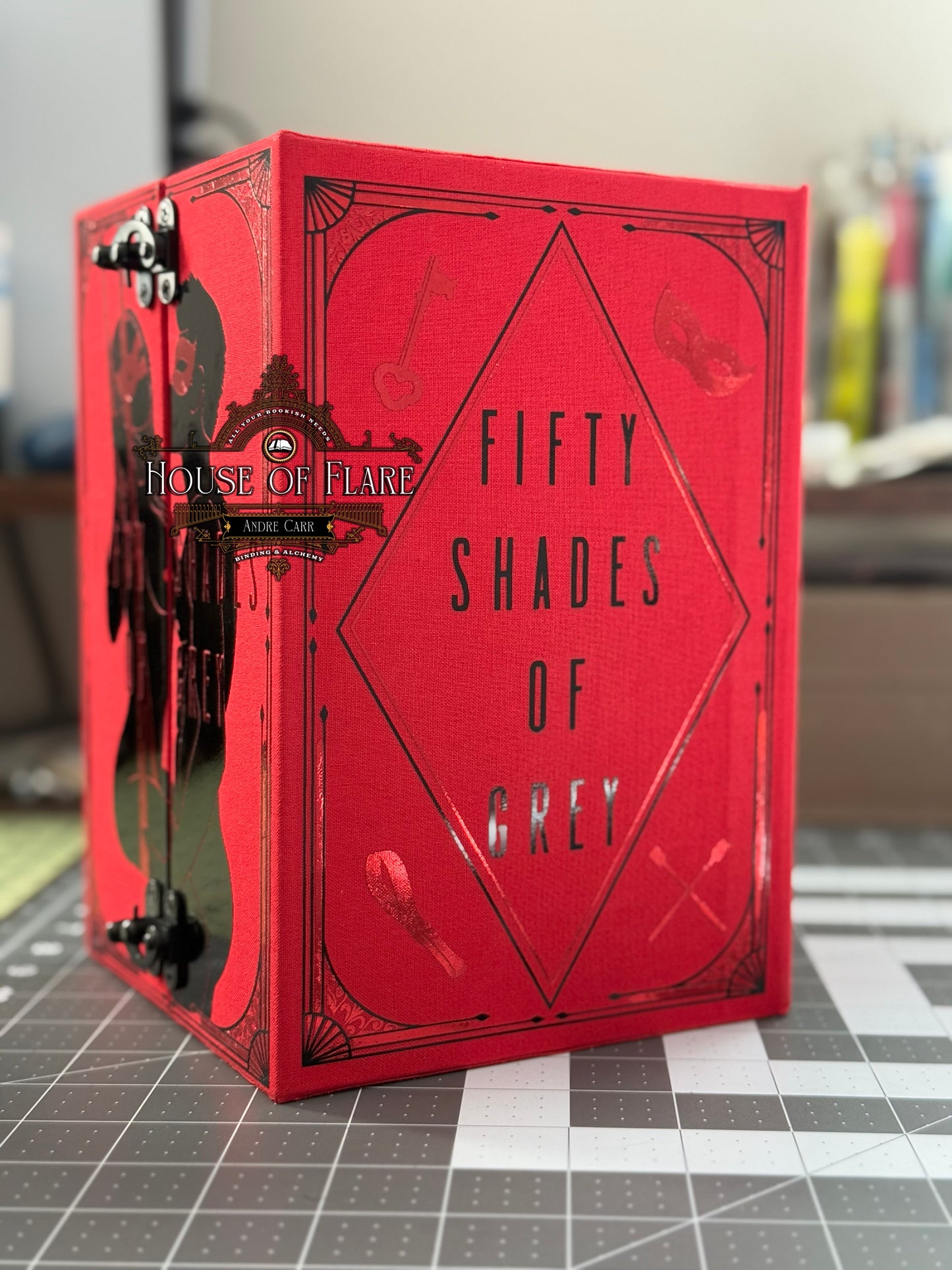 Fifty Shades of Grey (NO SAFE WORD) With Case Custom Rebound