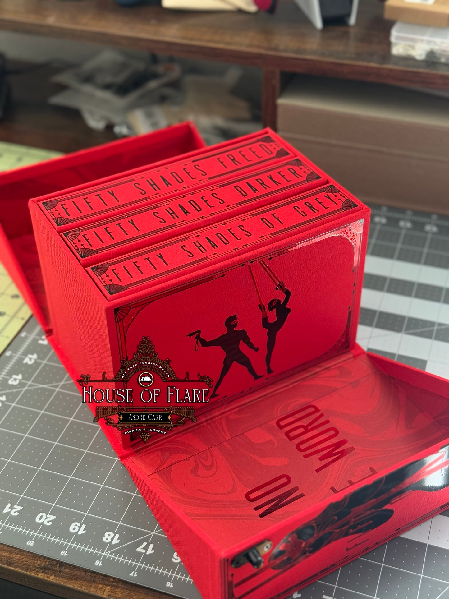 Fifty Shades of Grey (NO SAFE WORD) With Case Custom Rebound
