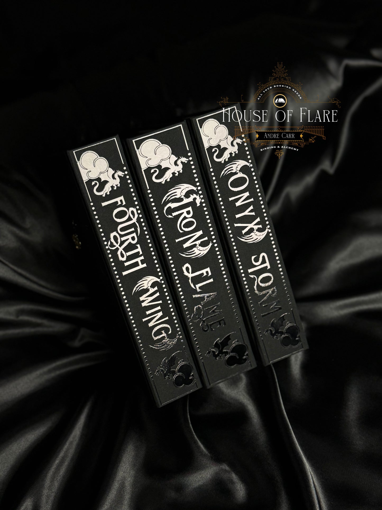 Fourth Wing Trilogy – Obsidian Edition MADE TO ORDER Custom Rebound