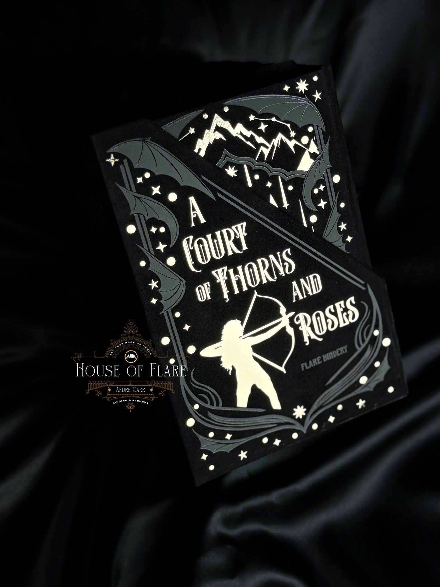 ACOTAR Nightfall Edition – Complete 5 Book Set with Custom Case (Made to order – custom rebound)