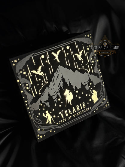 ACOTAR Nightfall Edition – Complete 5 Book Set with Custom Case (Made to order – custom rebound)