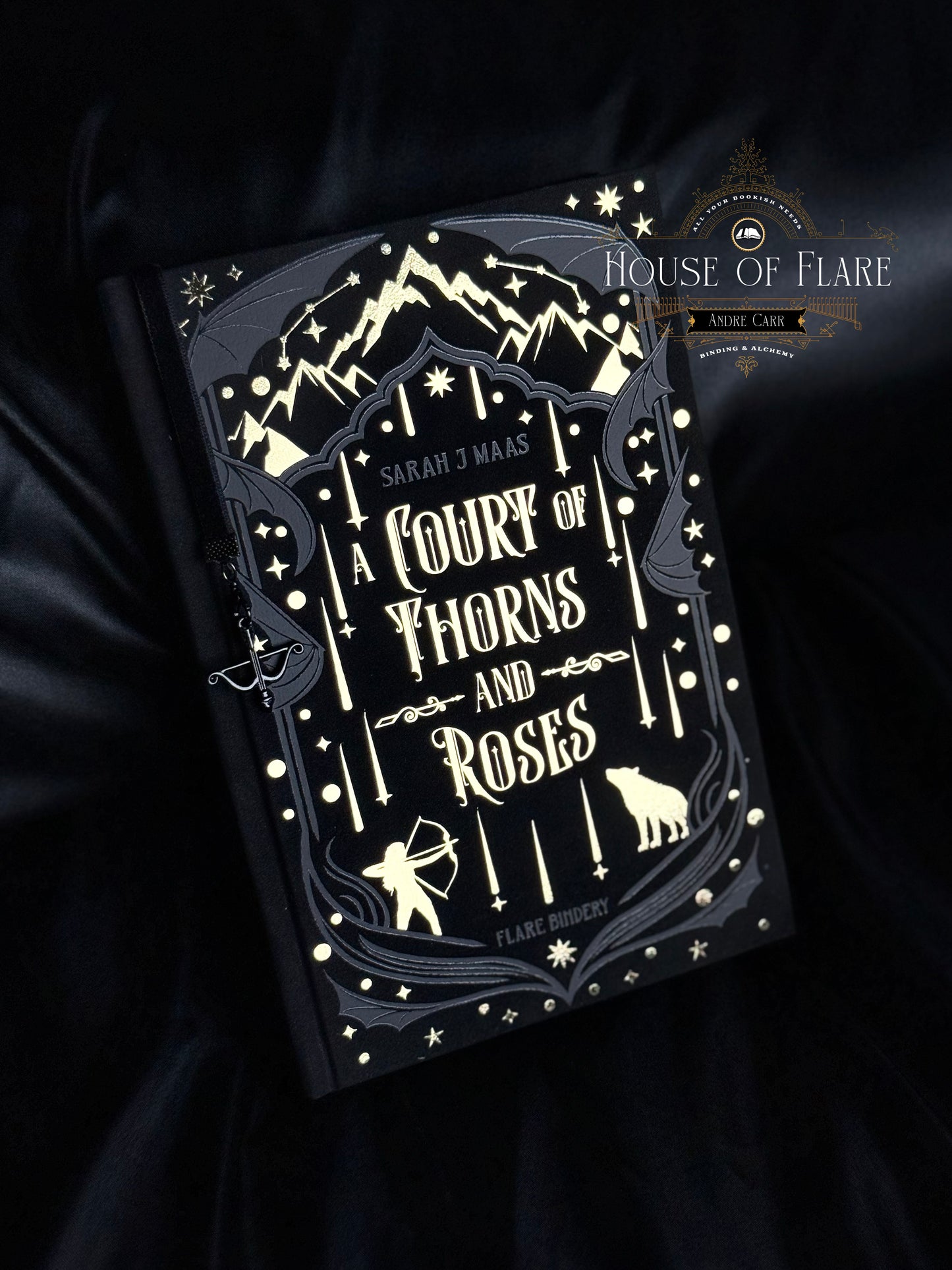 ACOTAR Nightfall Edition – Complete 5 Book Set with Custom Case (Made to order – custom rebound)