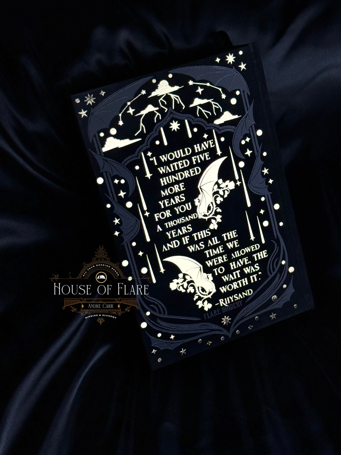 ACOTAR Nightfall Edition – Complete 5 Book Set with Custom Case (Made to order – custom rebound)