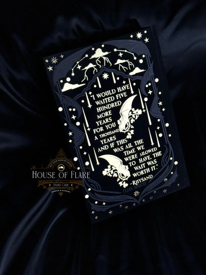 ACOTAR Nightfall Edition – Complete 5 Book Set with Custom Case (Made to order – custom rebound)