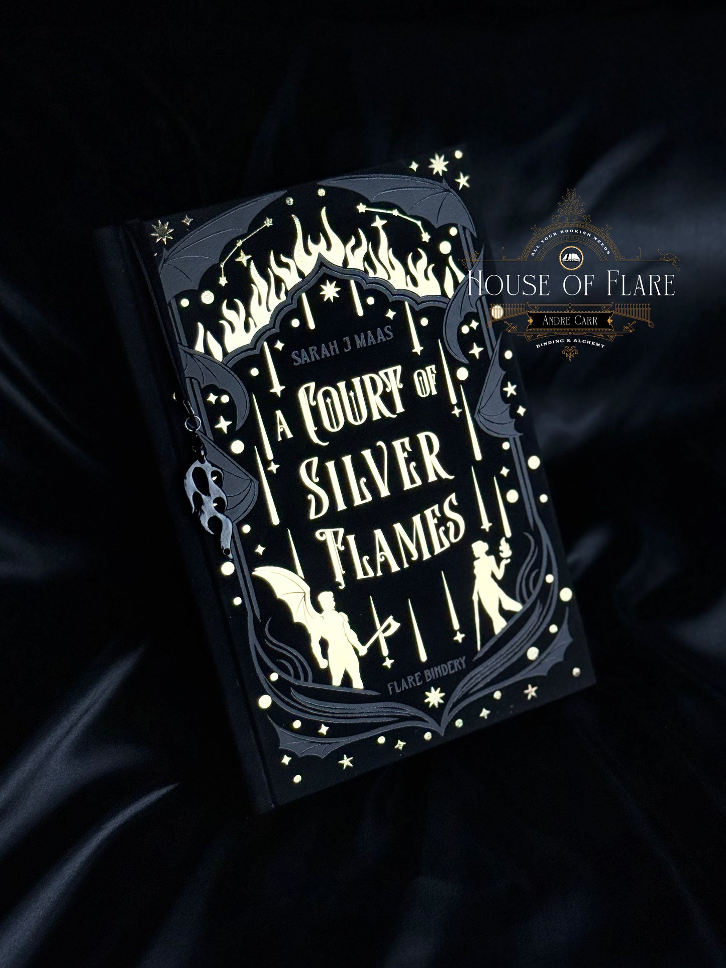 ACOTAR Nightfall Edition – Complete 5 Book Set with Custom Case (Made to order – custom rebound)