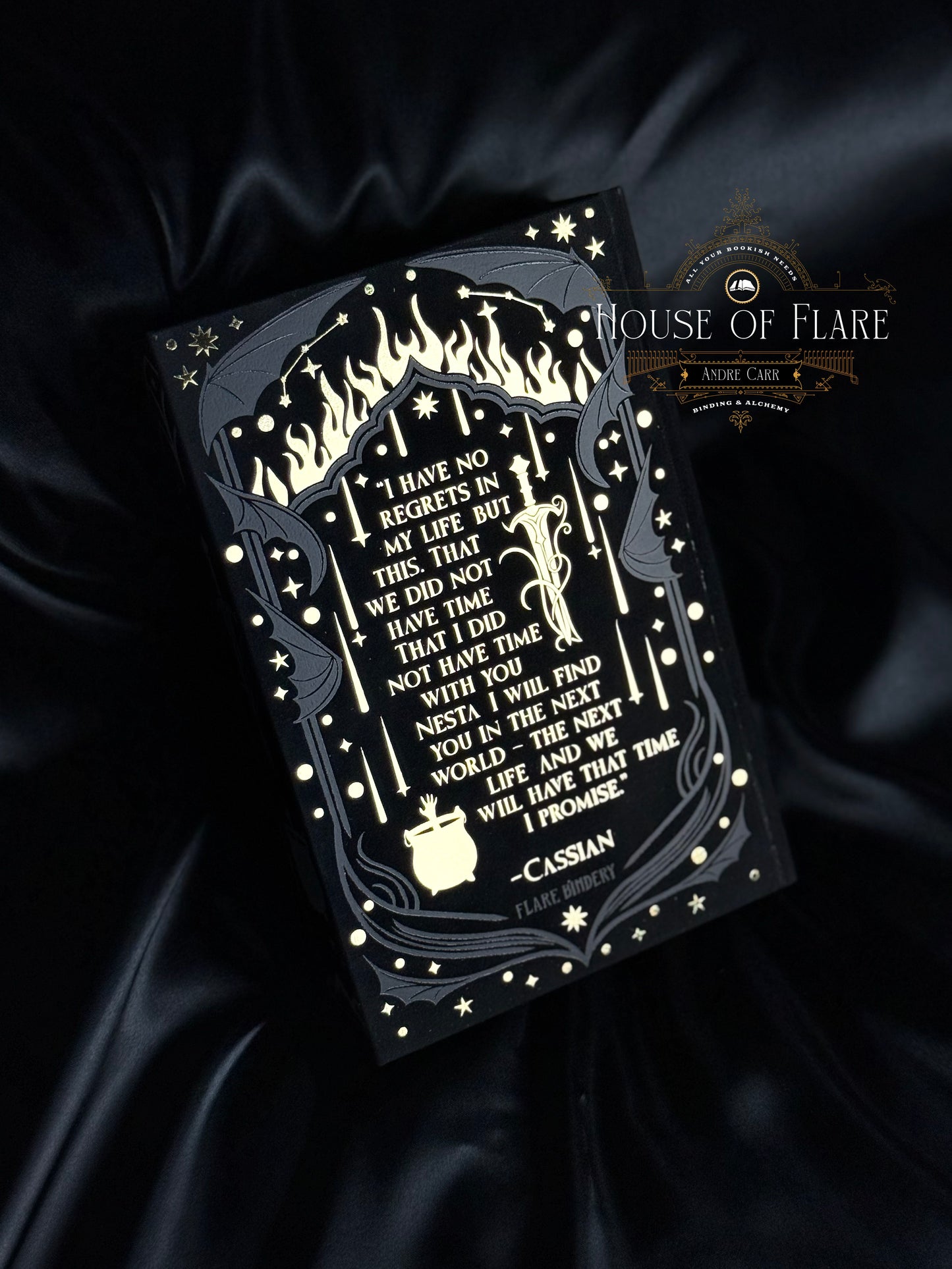 ACOTAR Nightfall Edition – Complete 5 Book Set with Custom Case (Made to order – custom rebound)