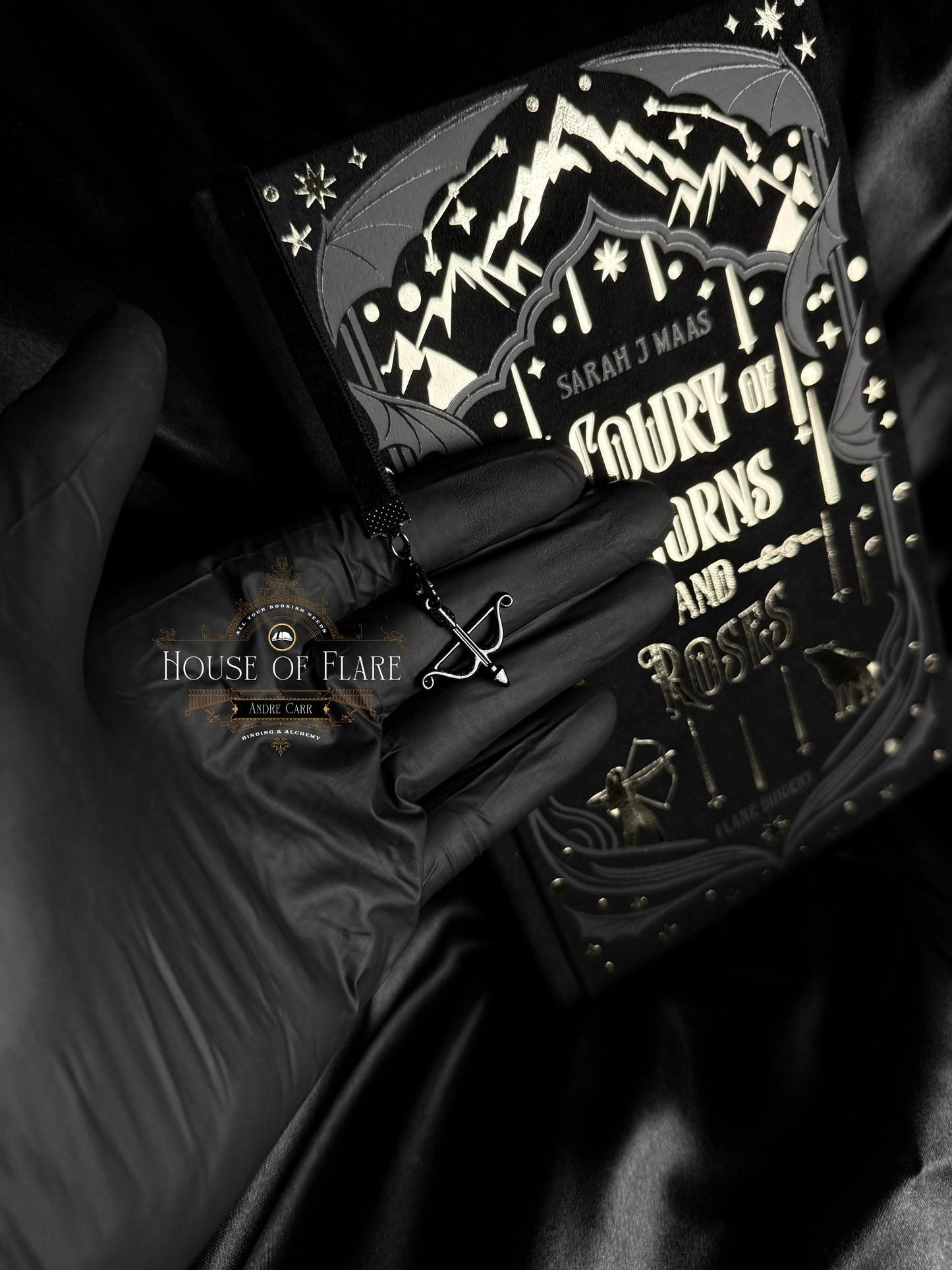 ACOTAR Nightfall Edition – Complete 5 Book Set with Custom Case (Made to order – custom rebound)