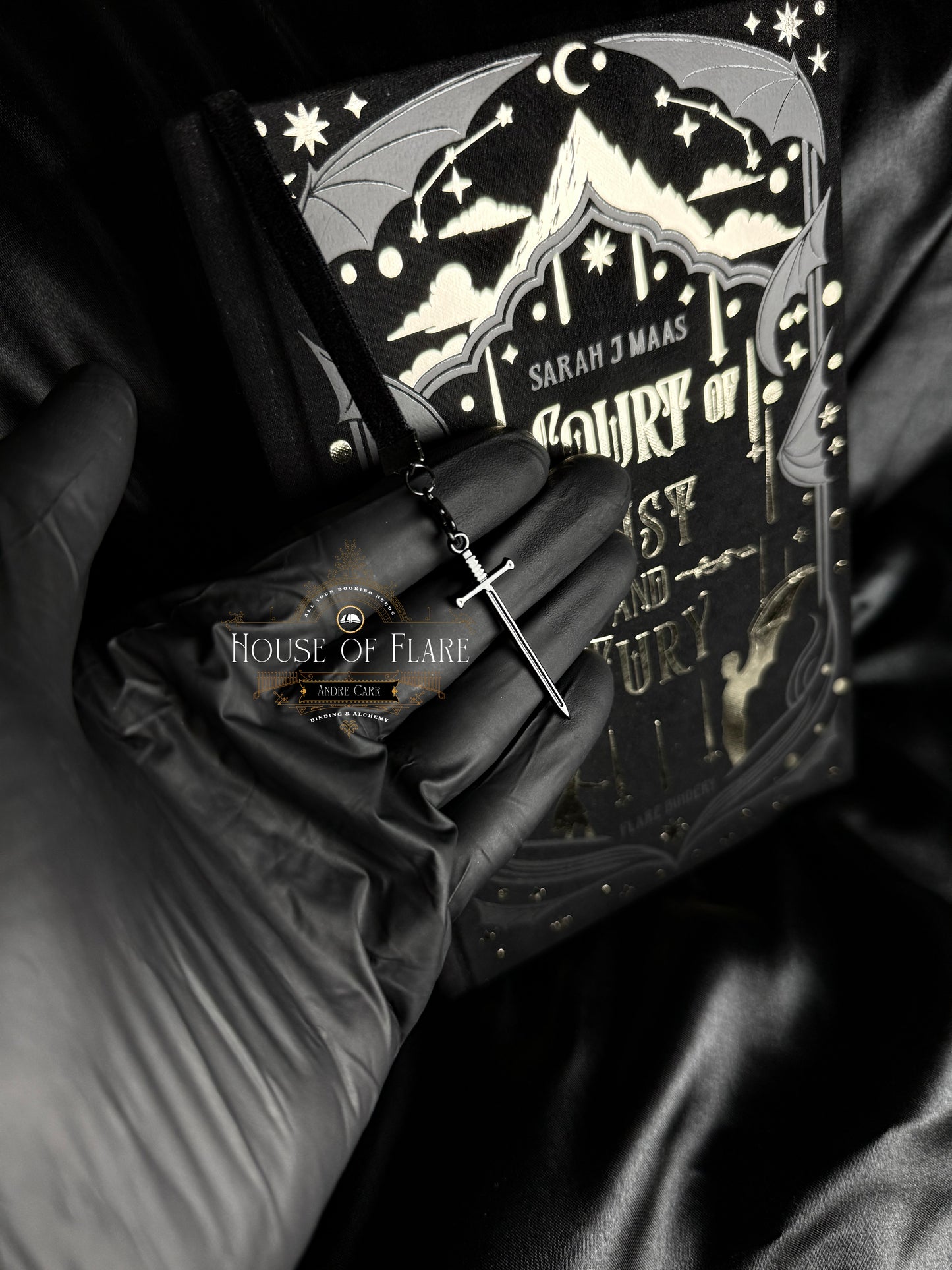 ACOTAR Nightfall Edition – Complete 5 Book Set with Custom Case (Made to order – custom rebound)