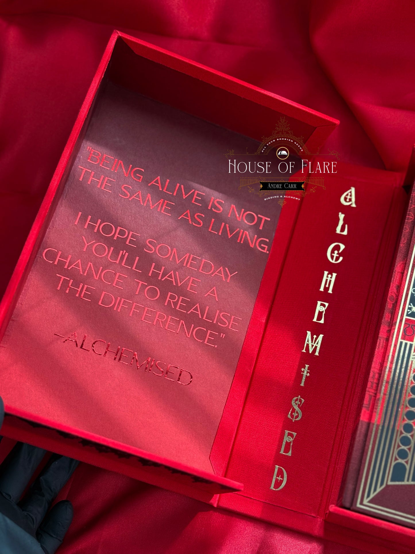 Alchemised Scarlet Edition | With or Without Case | Custom | Rebound | Made to order