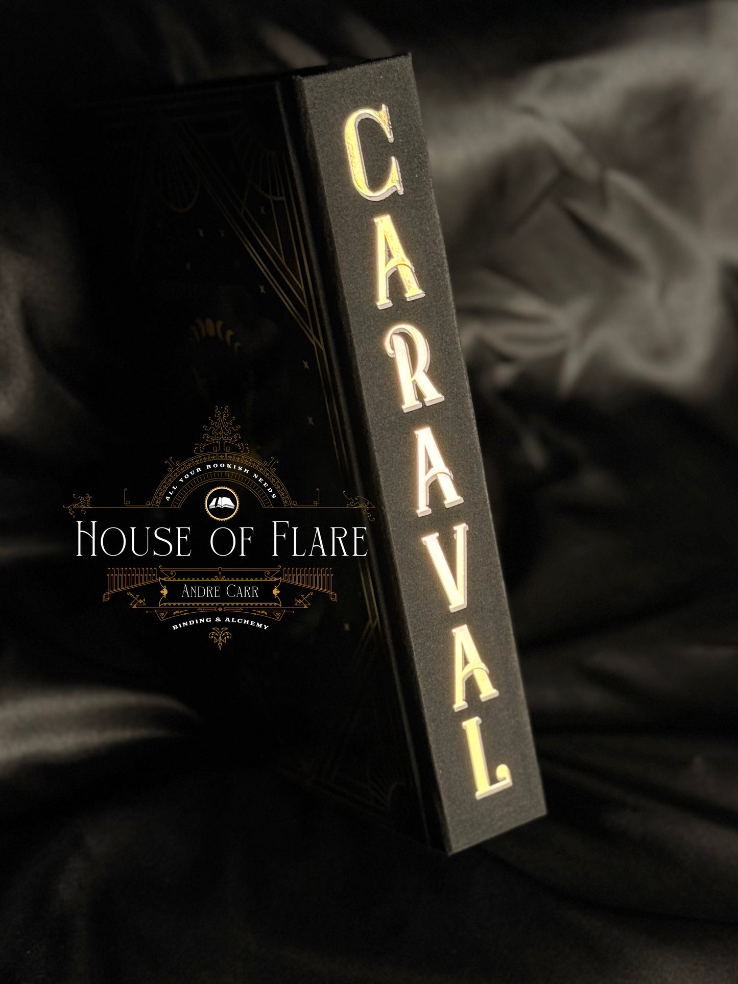 Caraval Series – Black & Gold Editions | Custom | Rebound