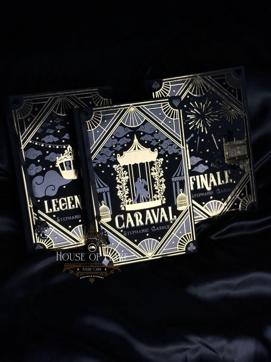 Caraval Series – Black & Gold Editions | Custom | Rebound
