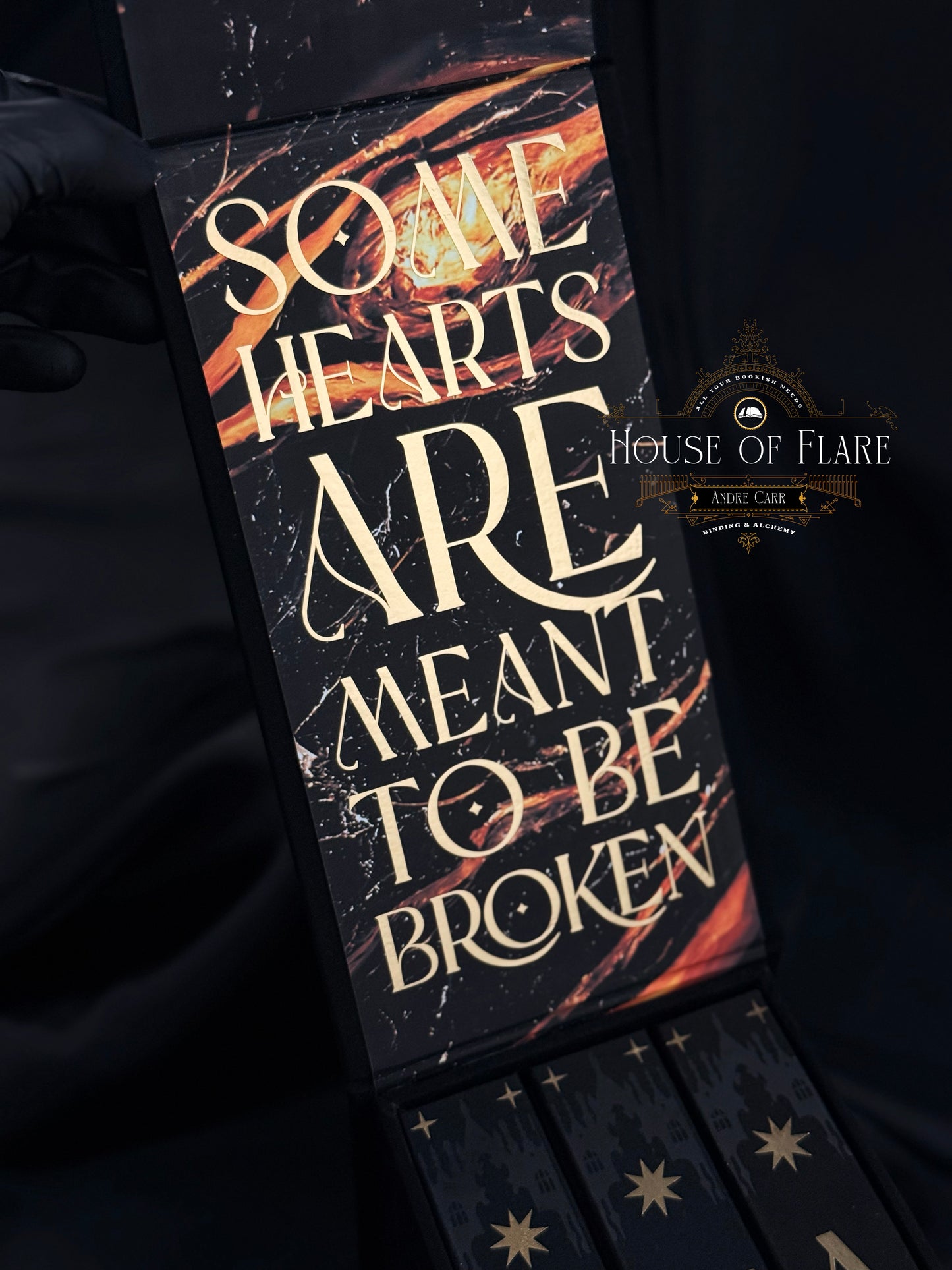 Once Upon A Broken Heart Series – Black & Gold Editions | Custom | Rebound