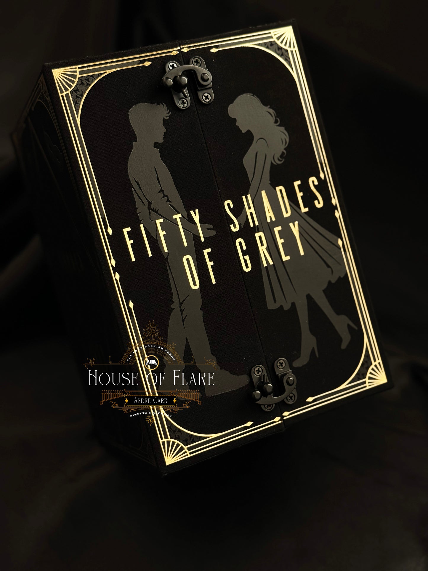 Fifty Shades of Grey BLCK & GOLD (NO SAFE) With Case Custom Rebound