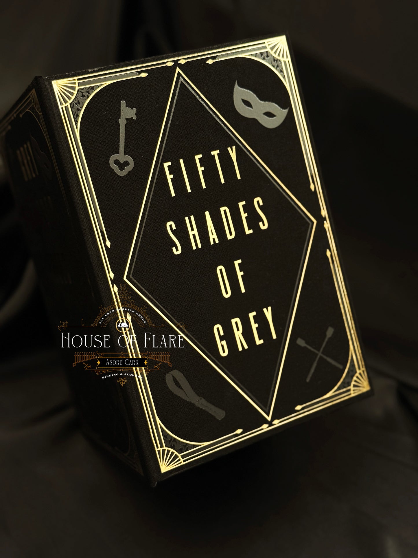 Fifty Shades of Grey BLCK & GOLD (NO SAFE) With Case Custom Rebound
