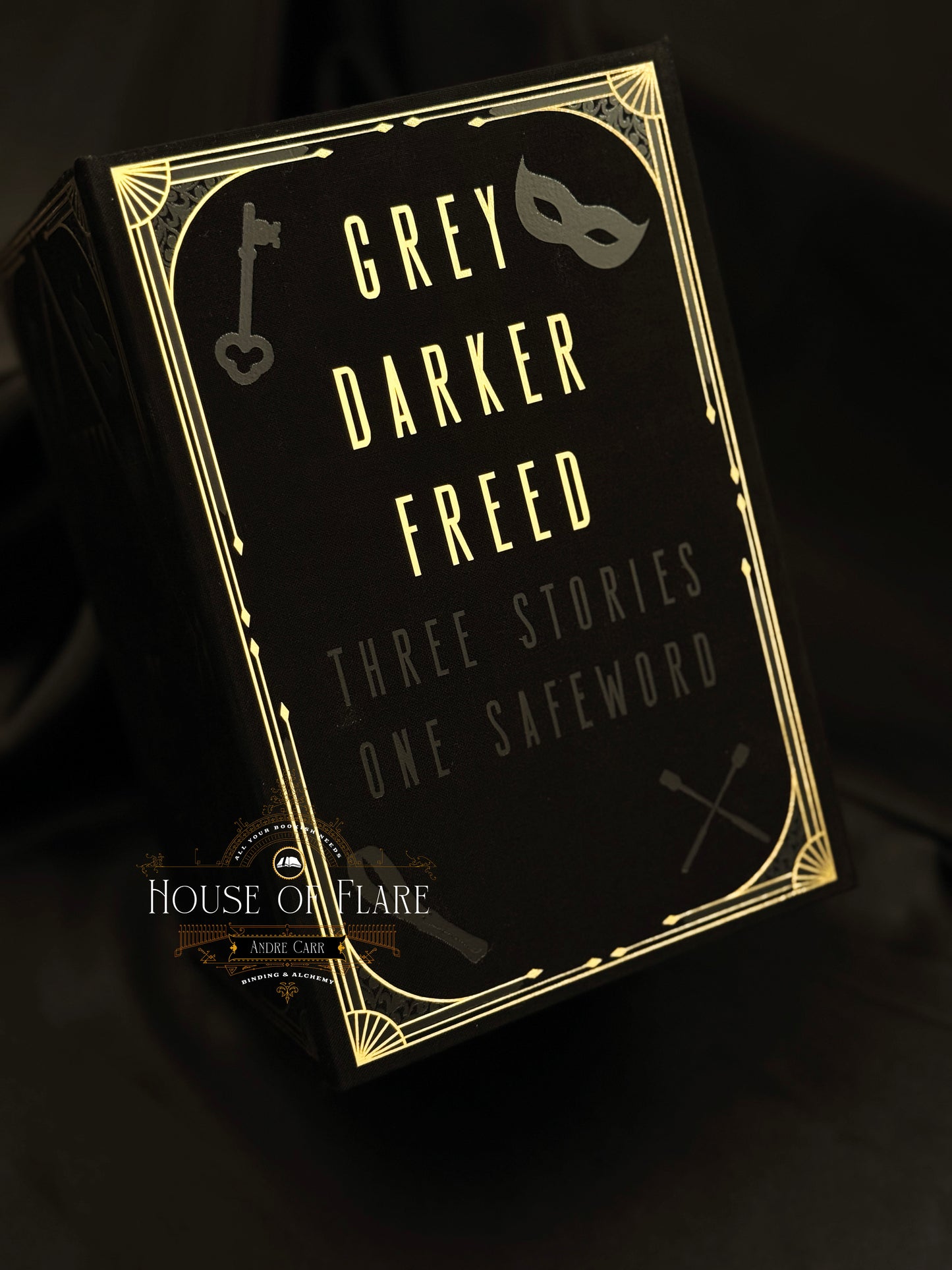 Fifty Shades of Grey BLCK & GOLD (NO SAFE) With Case Custom Rebound