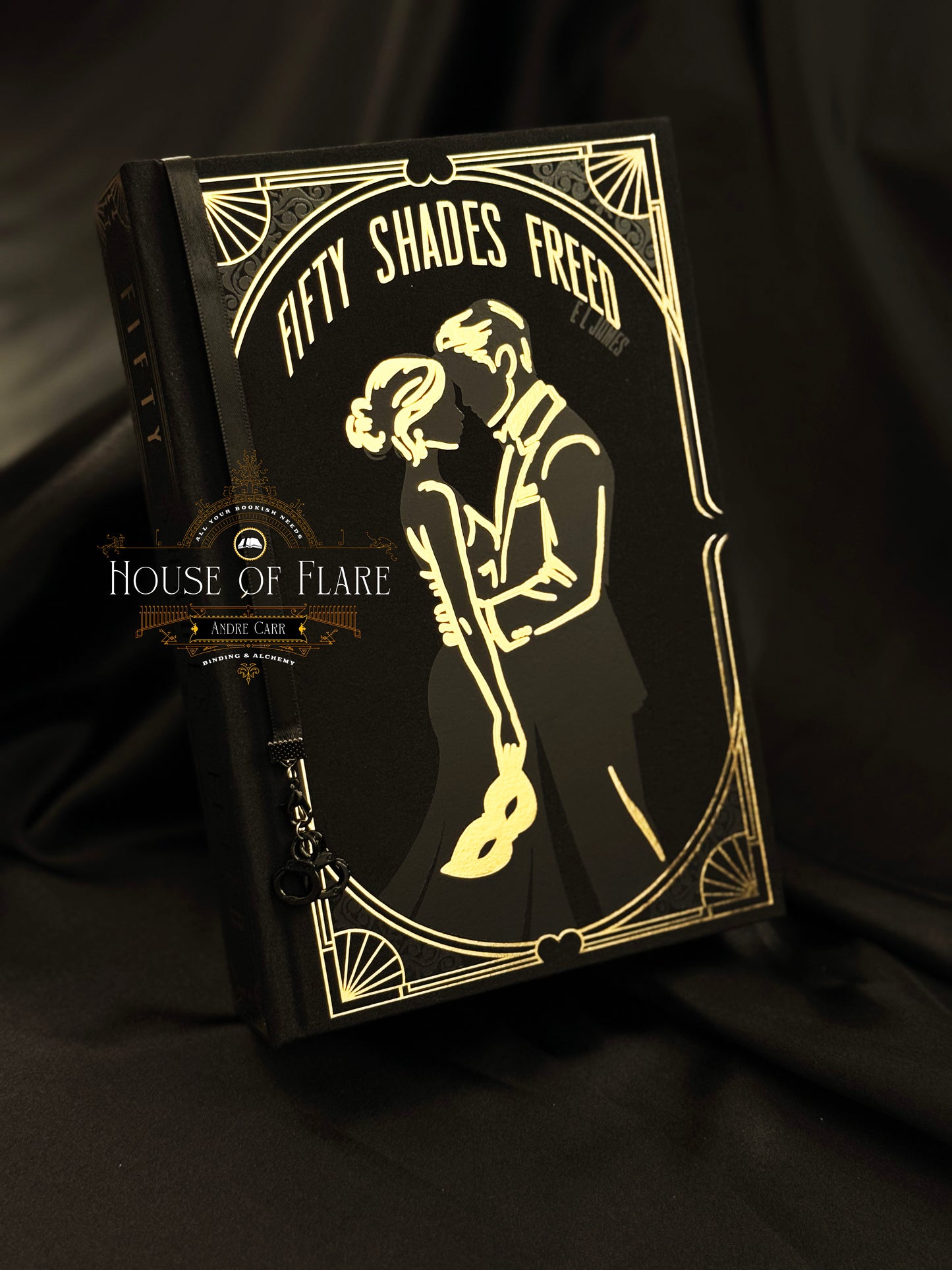 Fifty Shades of Grey BLCK & GOLD (NO SAFE) With Case Custom Rebound