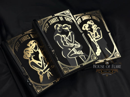 Fifty Shades of Grey BLCK & GOLD (NO SAFE) With Case Custom Rebound