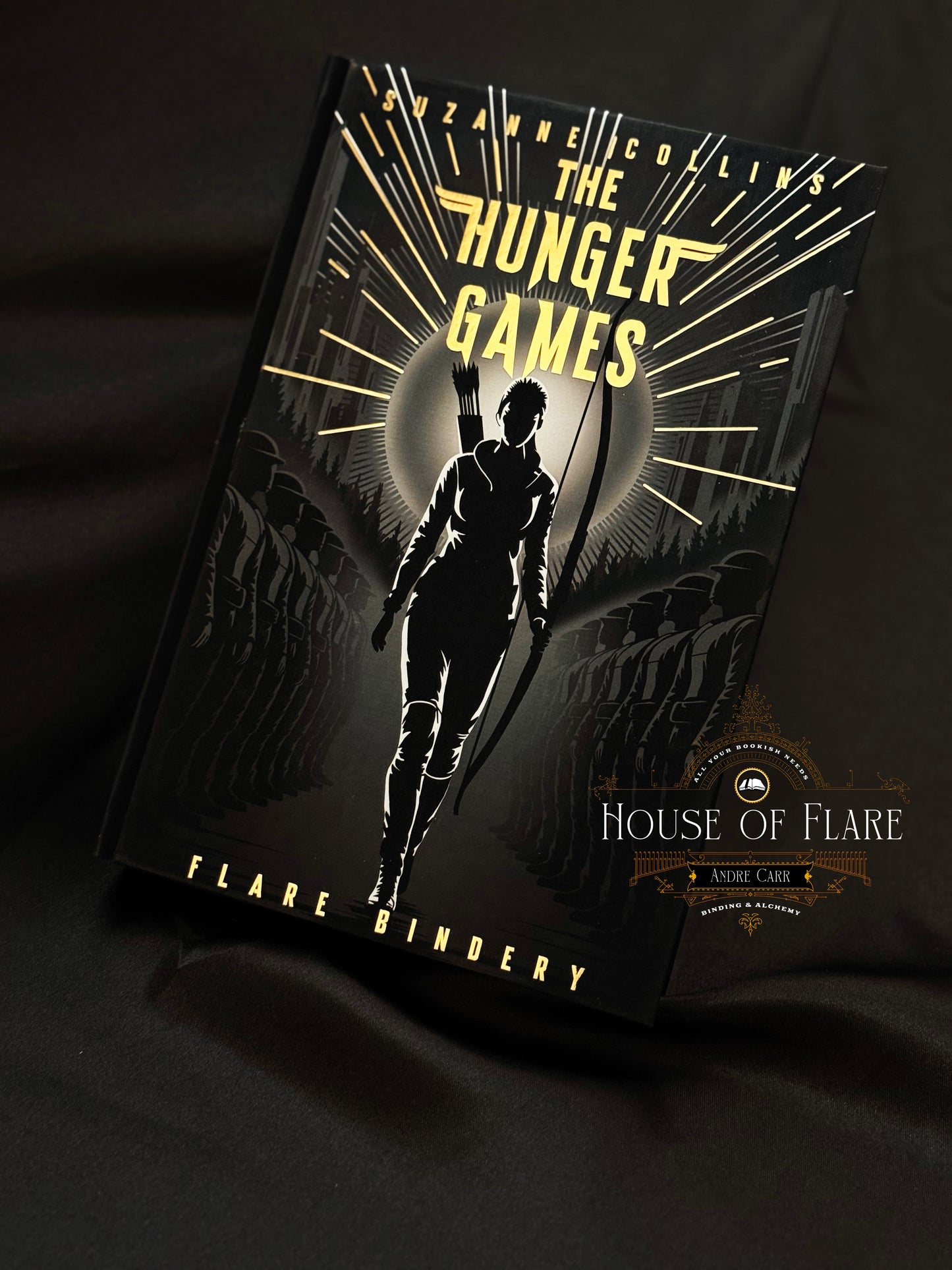 The Hunger Games | MOCKINGJAY Black&Gold | Custom | Rebound | Made-to-Order