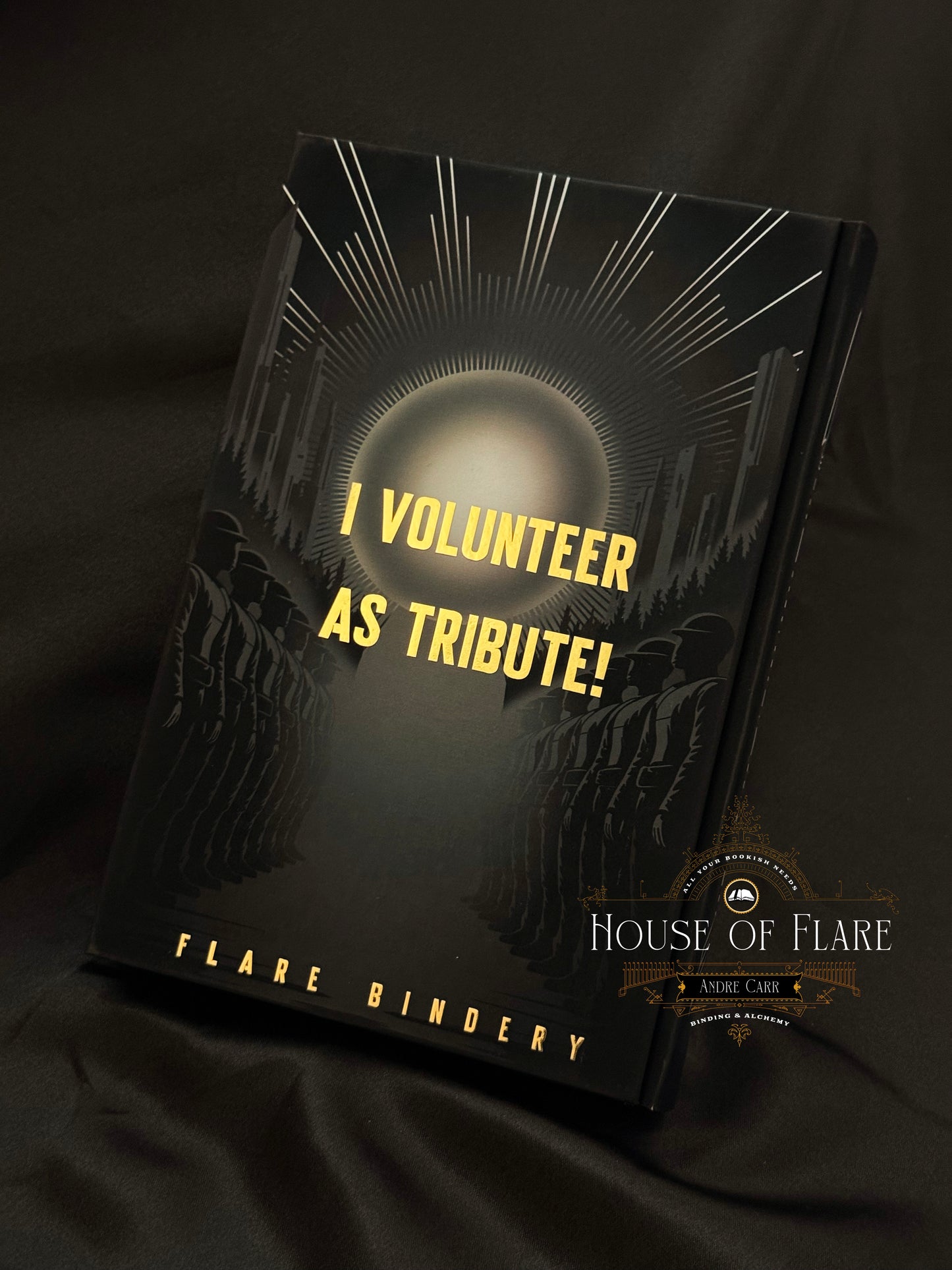 The Hunger Games | MOCKINGJAY Black&Gold | Custom | Rebound | Made-to-Order